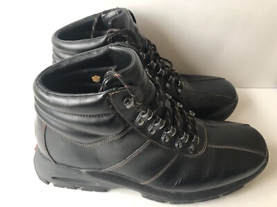Cole Haan Black Leather Lace-Up Hiking Boots Amazon.com | Cole Haan Women main image 2