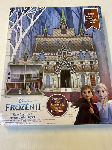 DISNEY FROZEN 2 MAKE YOUR OWN CASTLE PLAYSET 15” X 22” X 9” - 第 4/4 張圖片