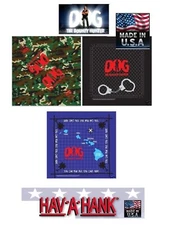 *USA MADE Hav-A-Hank Geniune DOG THE BOUNTY HUNTER Bandana HEAD Wrap Neck Scarf