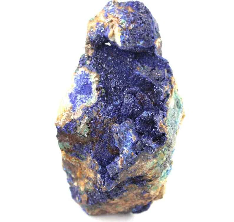 Muestra de 247 gramos 1 pieza azurita natural grande rara vez encontrada piedra preciosa suelta cruda Foto 3 de 4