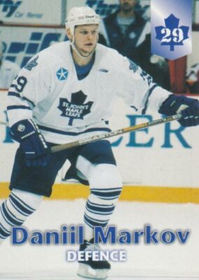 1997-98 St. John's Maple Leafs Team Issue # DANIIL MARKOV