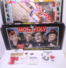 I Love Lucy California Here We Come MONOPOLY Board Game Hasbro 2005