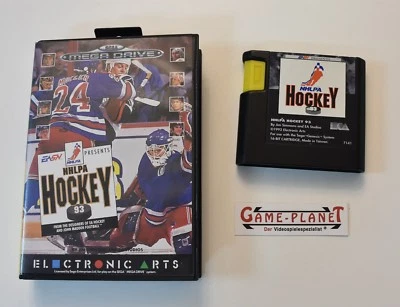 NHLPA Hockey 93 (Pal)Sega Mega Drive System 1992 MD mit Hülle / Box - Bild 1 von 2