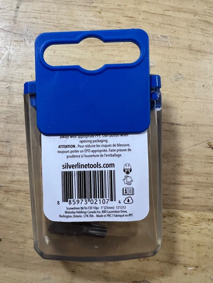 Silverline Trx Cr-V Screwdriver Bit T30 10 Pack CRV-T30 - Image 3 of 4