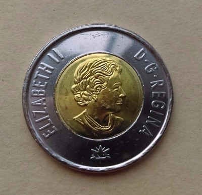 カナダ　2ドル硬貨　150周年記念デザイン　2017年 2017 Canada's 150th Anniversary 