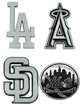 Brand New MLB Chrome Metal 3D Sticker Decal Emblem Car Truck SUV
