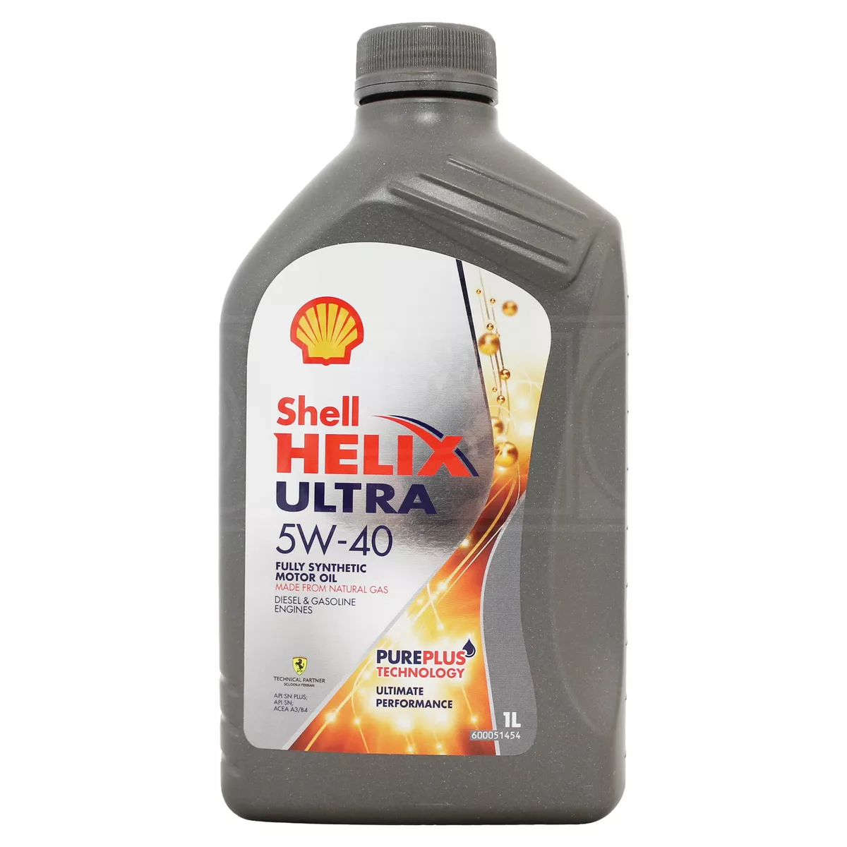 Aceite motor SHELL Helix Ultra 5W40 Diésel y gasolina 5L - Norauto