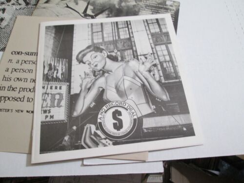 John Yates A No Record Deal Punk Alternative posters / booklet ART 1990 limited - Picture 6 of 12