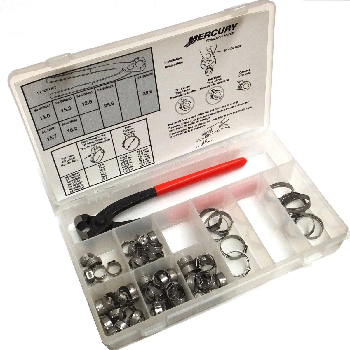 Oetiker clamp kit deals