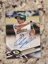 2017 Topps Chrome Chad Pinder Rookie Autographs #RA-CP Auto