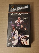 Live In The Tragic Kingdom by No Doubt 1997, VHS Tape New Sealed. Estate Find