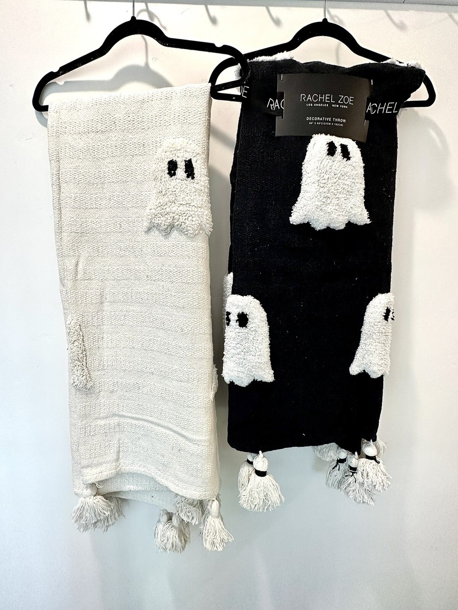 s-l400.jpg Rachel Zoe Ghost Patterned Blanket main image 1
