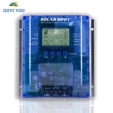 60A 12V/24V LCD MPPT Solar Panel Charge Controller Battery Regulator 1500W Y1