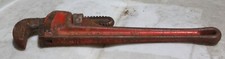 Ridgid 14โ Pipe Wrench rigid Ridge Tool Co. Made In USA.