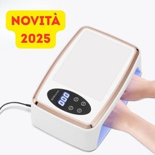 Lampada Unghie per polimerizzare 2 Mani, UV LED  90LED 24W/48W Gel Nail Art