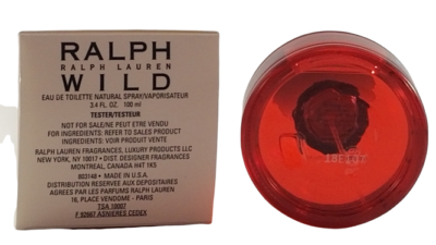 Ralph Wild 3.4 oz. Women Eau De Toilette New Tester With Box and