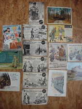 Bundeswehr Wehrdienst Postkarten super selten 60 jahre alt 