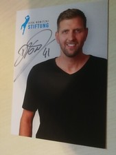 DIRK NOWITZKI - BASKETBALL - ORIG. AUTOGRAMMKARTE - SIGNED!