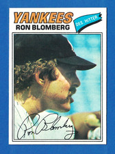 1977 Topps #543 Ron Blomberg NM+ *CENTERED* New York Yankees