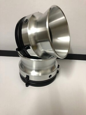 #ad 1 Pair Pro 1 4quot; Teac silvery NAB Hub Adapters For Reel To Reel Tape Recorders $60.00