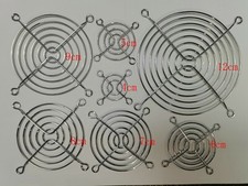 20pcs DC Fan Grill Protector Finger Guard Silver Metal Used for 80x80mm 8cm Fan