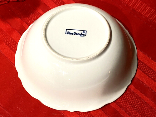 Vintage Blue Danube Serving Platters JAPAN Banner Mark 3-Pc Set - Picture 3 of 7