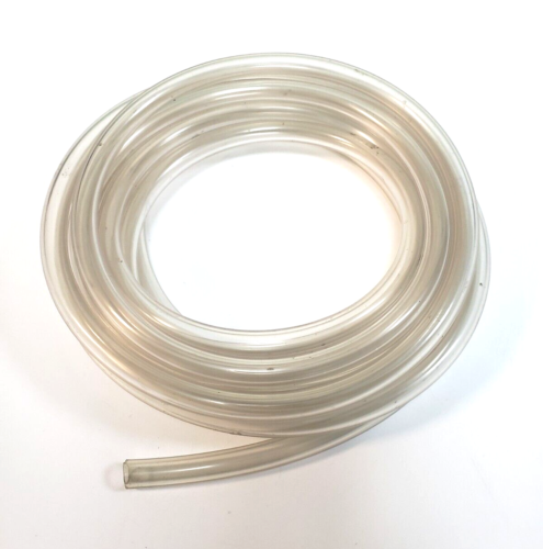 PVC-Clear Vinyl Tubing 1/4" I.D. 3/8" O.D. 14.25 Ft Clear Tubing 19-55 PSI - Picture 1 of 5