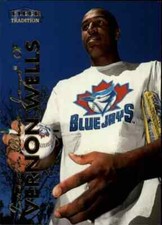 1999 Fleer Tradition Update #U-66 Vernon Wells Rookie Toronto Blue Jays RC