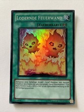 Yugioh Lodernde Feuerwand HA05-DE027 Near Mint Deutsch YU-GI-OH! Super Rare