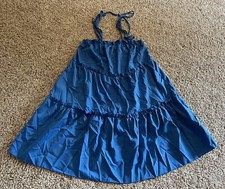 Women’s Sleeveless Short Dress Size Small Blue