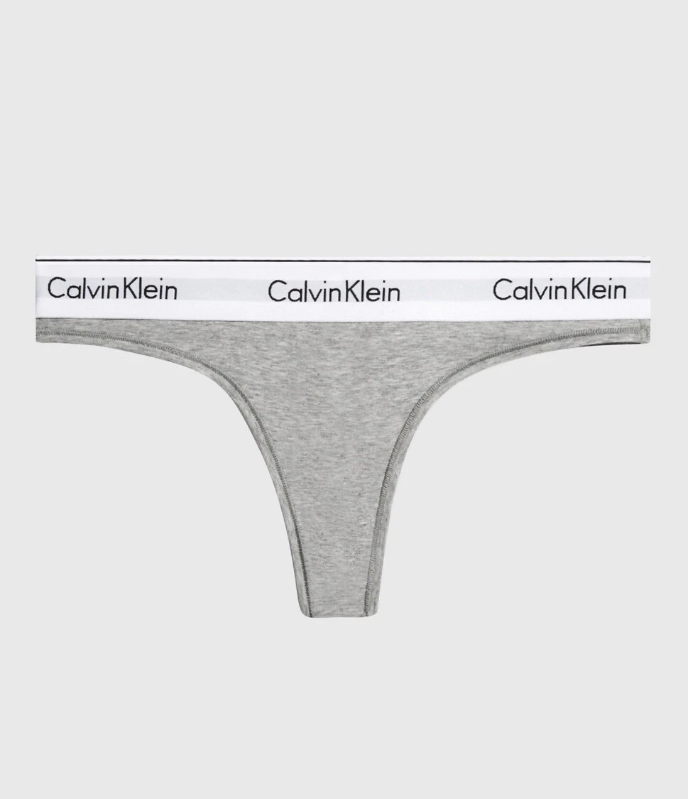 Calvin Klein Thong Grey Women's Size XL BRAND NEW