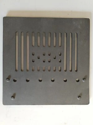 GRIGLIA GHISA FOCOLARE TERMOCAMINO A LEGNA NORDICA cod 6039001 -355x355 mm