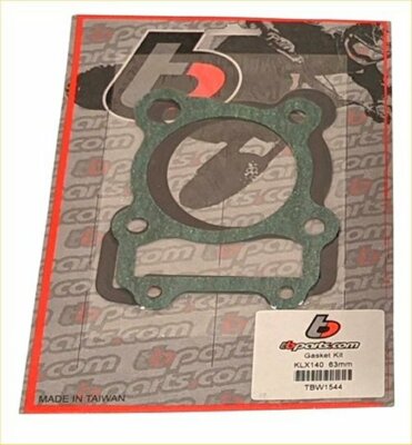 TB Parts Big Bore Gasket Kit 63mm 170cc Kawasaki KLX140 KLX 140