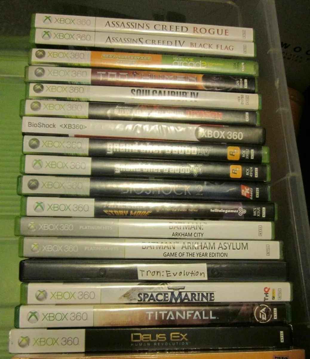 🔥 XBOX 360 GAMES - You Pick - Video Games - Great Selection - List 2  TESTED 🔥