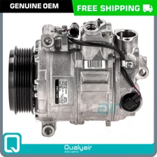 AC Compressor OEM Denso 7SEU17C fits Mercedes-Benz C230, C240, C280, C300,... QR