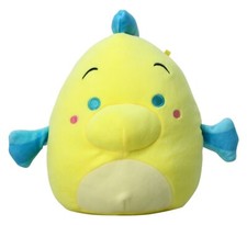 Squishmallow Disney Flounder 7-8" Ariel fish Little Mermaid Plush Kellytoy gift