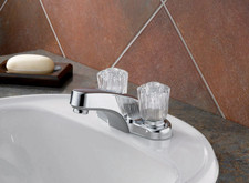 Peerless P225LF-W Two Handle Kitchen Faucet Chrome Color