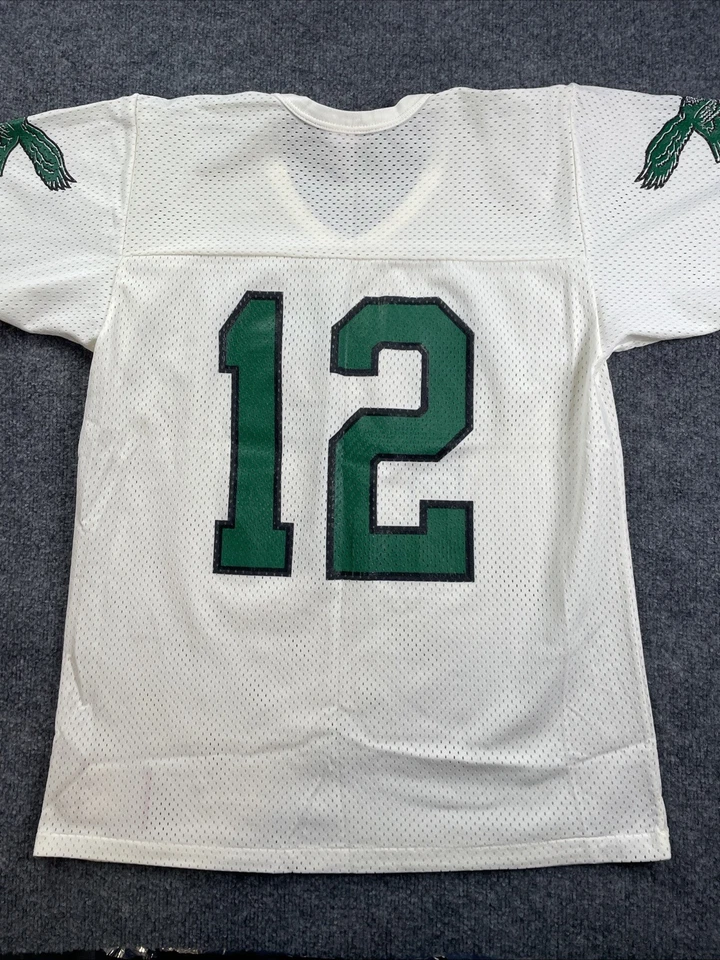 Rawlings Philadelphia Eagles Jersy Hombre Mediano Blanco #12 Randall Cunningham Med Foto 3 de 4