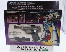 Megatron 100  Complete W BOX & INSERT G1 Transformers Hasbro 1984 Figure