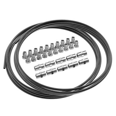 10m Bremsleitung Bremsrohr Stahl 4,75 mm + 20 Verschraubungen + 10 Verbinder - Bild 1 von 4