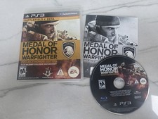 Medal of Honor: Warfighter Sony PS3 - Cleaned & Tested! FAST SHIPPING