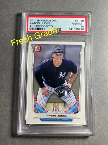 AARON JUDGE 2014 BOWMAN DRAFT PICKS TOP PROSPECTS TP39 📈 PSA 10 💎 GEM MINT 🔥
