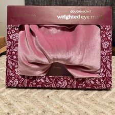 Dwell Studio Double Sided Weighted Eye Mask - Pink