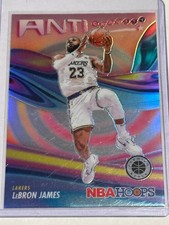 2023-24 Panini Hoops Premium Stock LeBron James Anti Gravity Silver Prizm #2