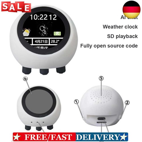 DE* Smart Desktop Robot LCD Display ESP32-S3 Development Board 1.28in for Home D