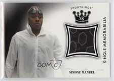 2018 Sage Sportkings Single Memorabilia Simone Manuel #SM-SM1 02l5