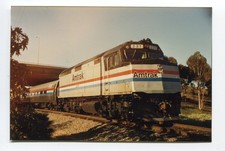 Amtrak F40PH Locomotive 231 Passenger Train 6×4 Vintage Photo (14)