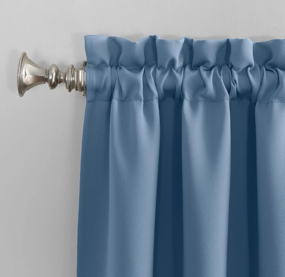 Sun Zero Barrow Energy Efficient Rod Pocket Curtain Single Panel - Image 2 of 4