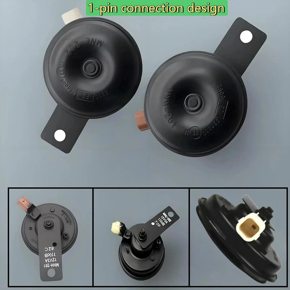 Car Horn For Honda Accord Fit Odyysey City CRV Civic Crosstour Pilot Insight US - Image 3 of 4