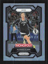 Alysha Clark 2024 Panini Prizm Monopoly WNBA Silver Prizms #7